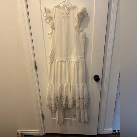 Coach White prairie Ruffled Dress - Picture 12 of 16